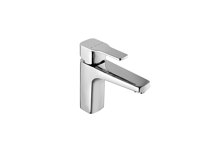 Advance long spout basin mixer with EcoSpot