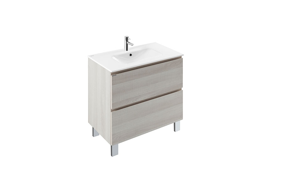 Área 60cm 2-drawer vanity unit