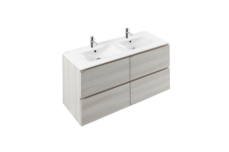 Área 120cm 4-drawer vanity unit