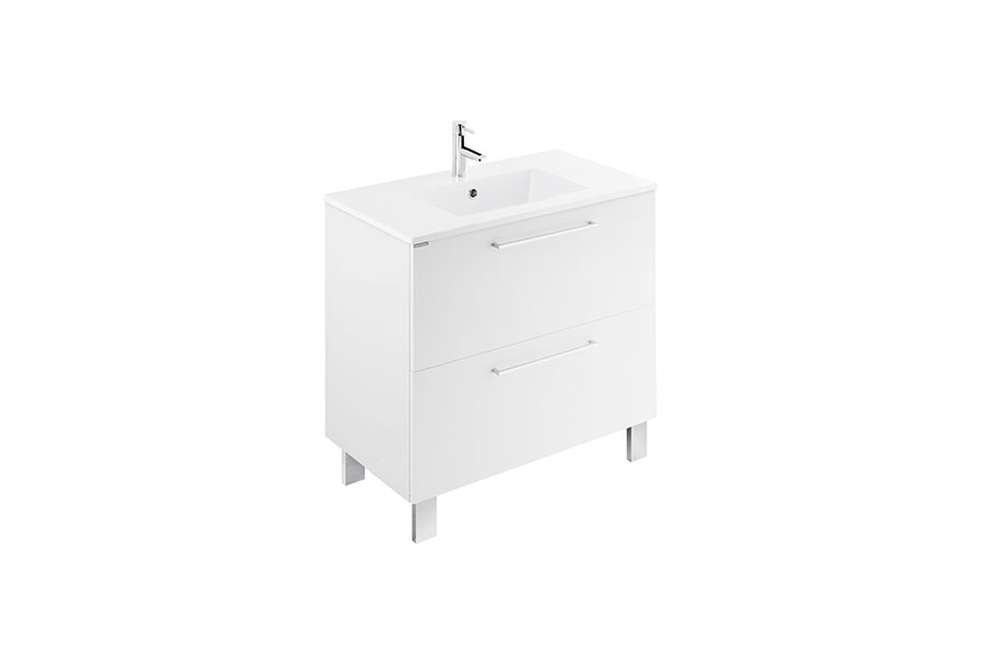 Área pack 2-drawer vanity unit and basin