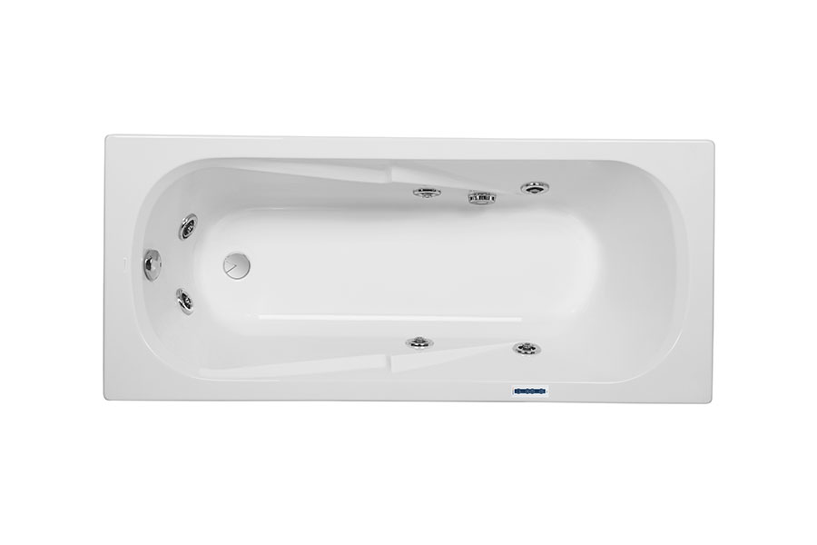 Bañera Eva con sistema de hidromasaje X90 derecha